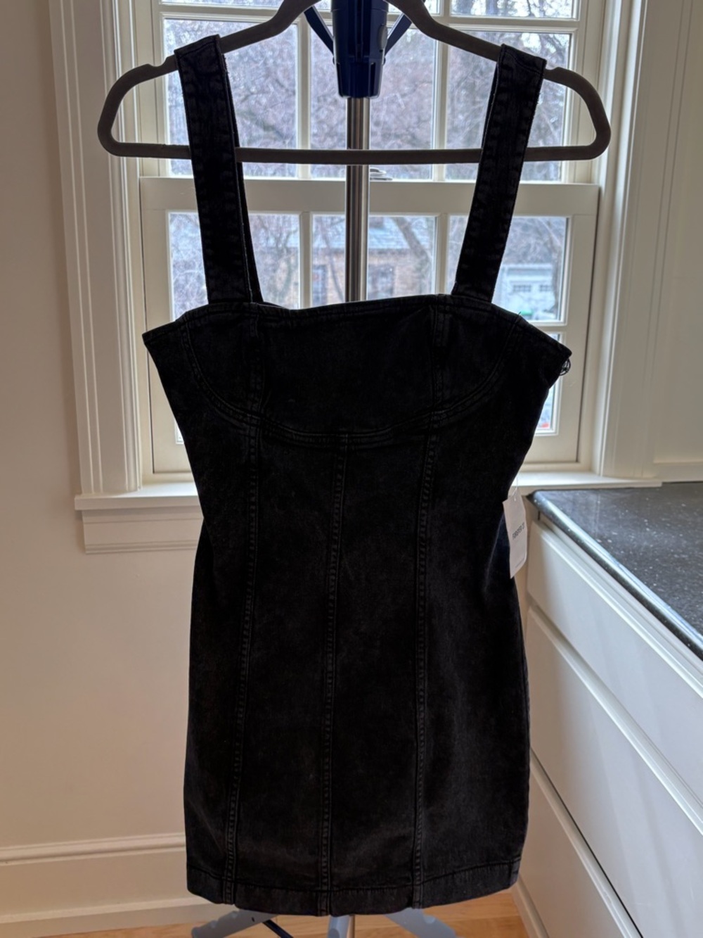 NWT Forever 21 Black Denim Dress | Size: M